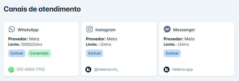 WhatsApp Oficial, Instagram e mais.