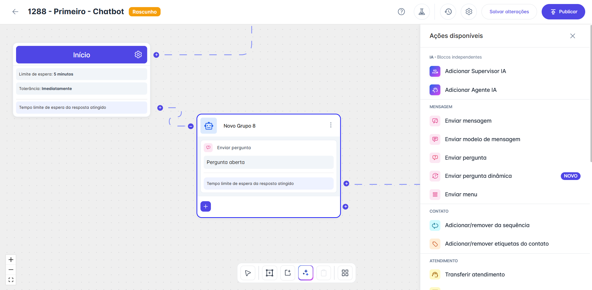 Chatbot visual